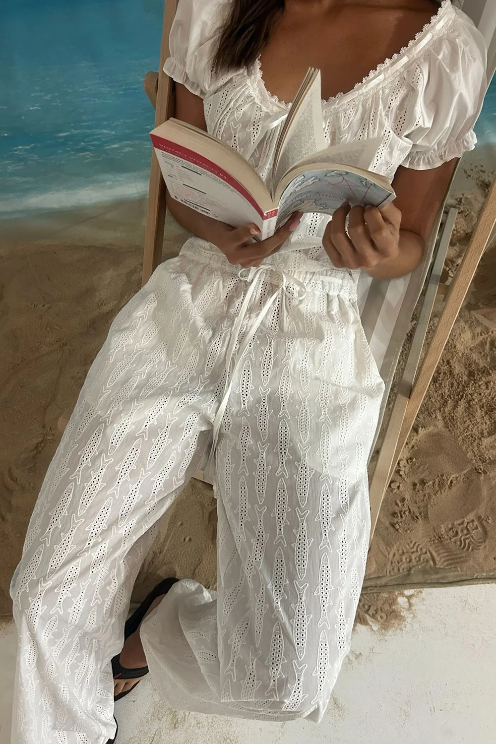 House of Sunny Sea Breeze Cotton Top