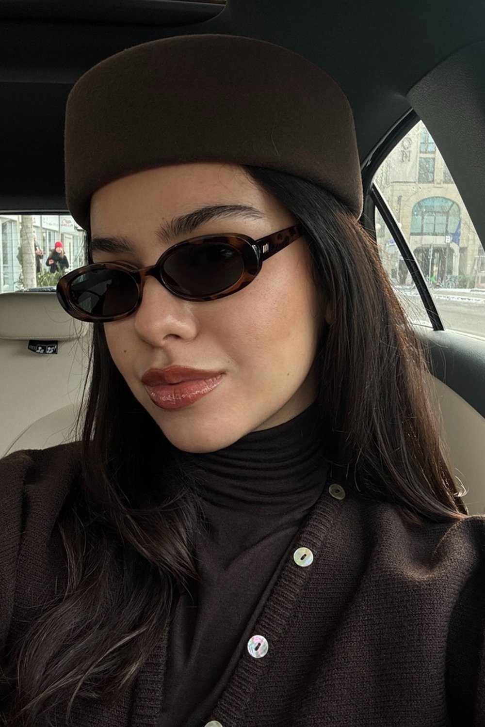 @bella.emar in Le Specs Outta Love Sunglasses - Tort
