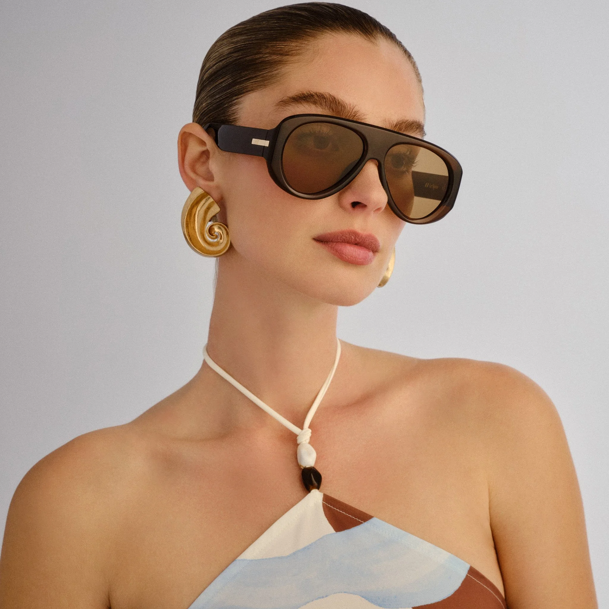 Le Specs Dream Boat-Cocoa
