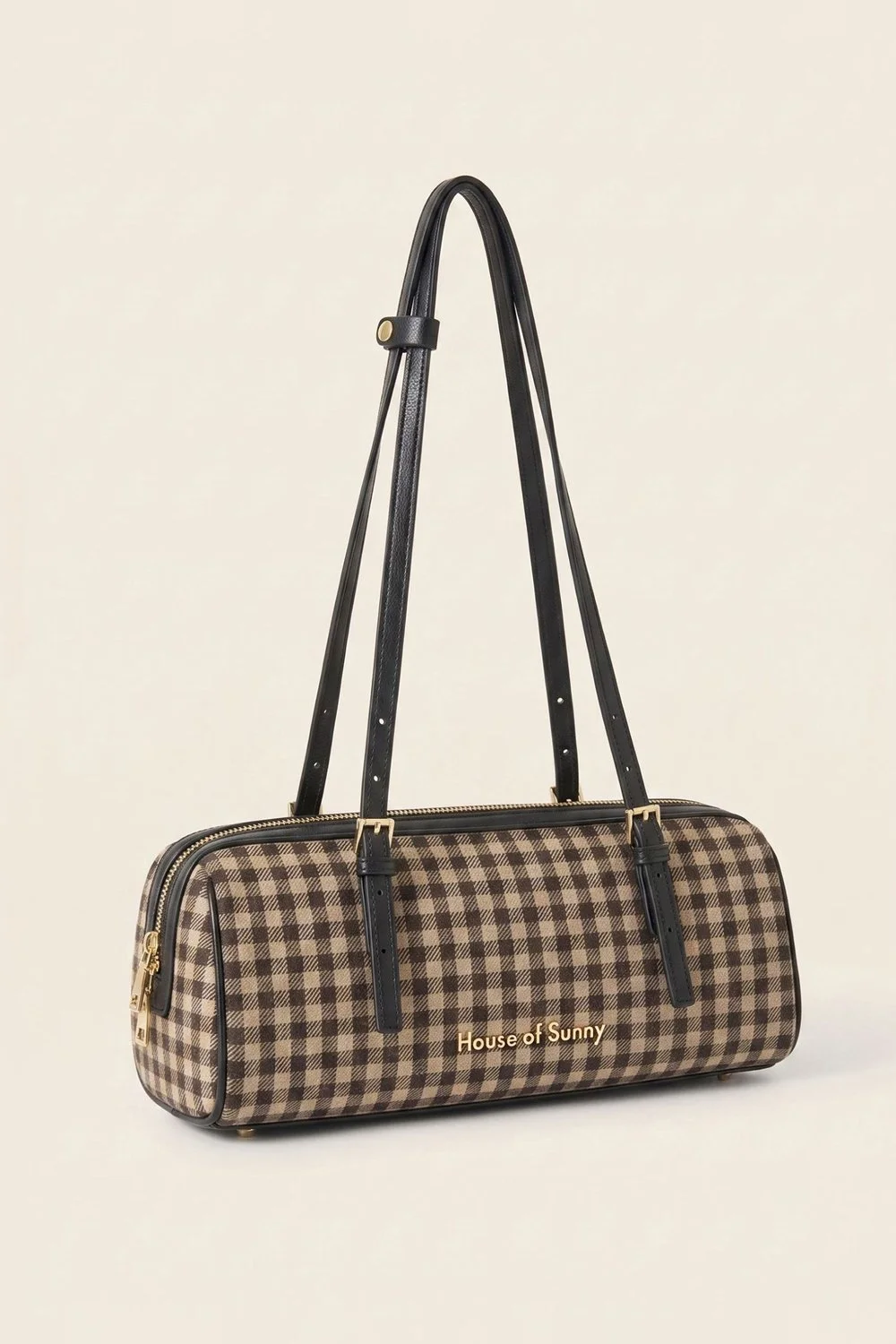 House of Sunny The Shirley Bag - Multi Check