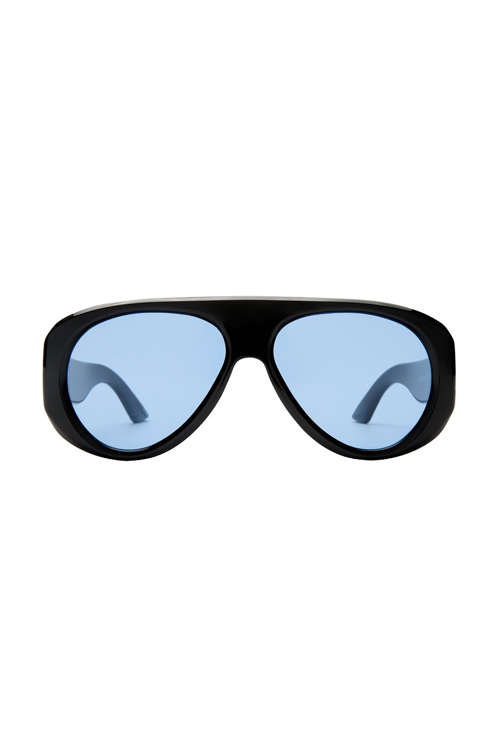 Dream Boat Sunglasses - Black - Blue Mono