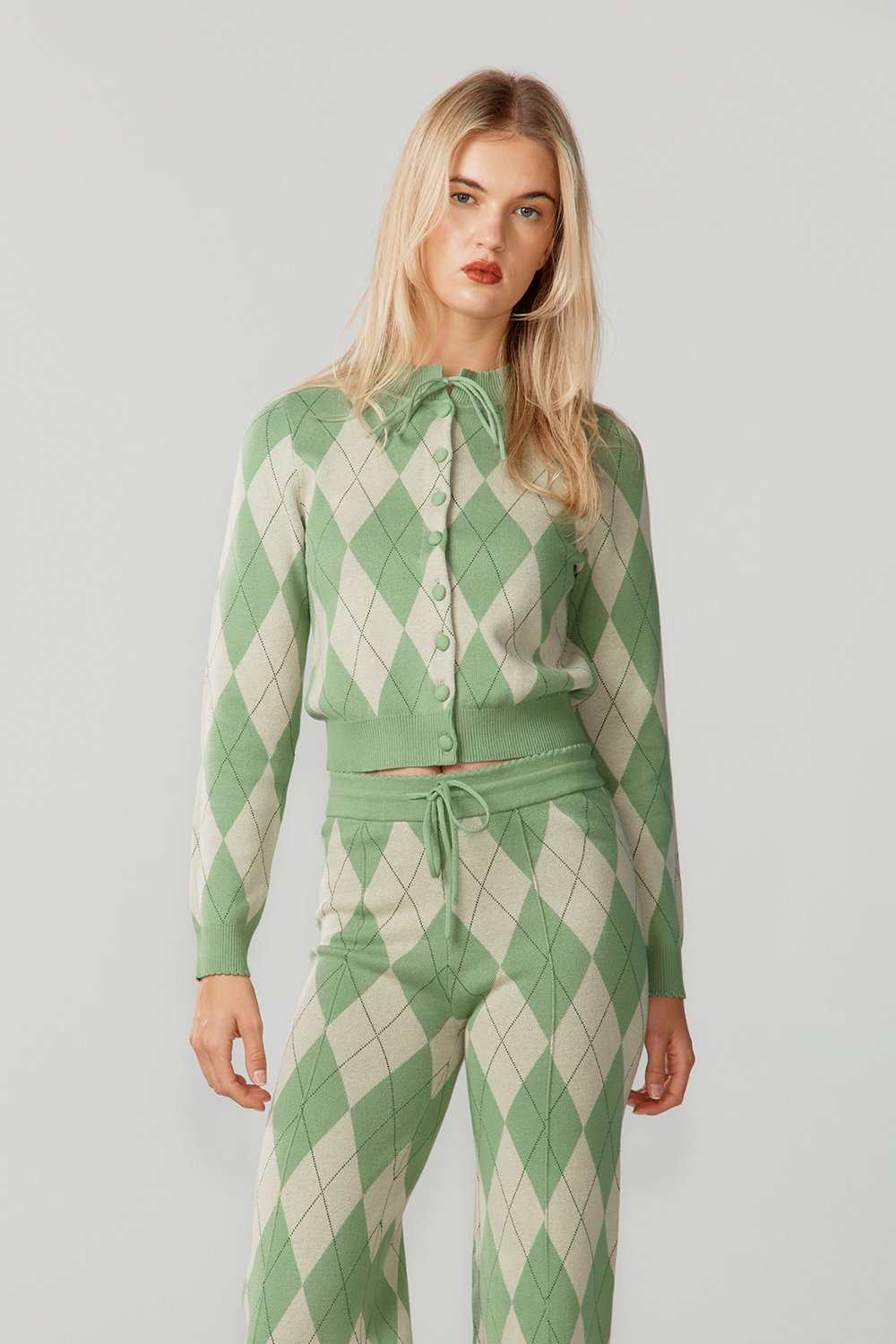 House of Sunny Argyle Lounge Cardigan