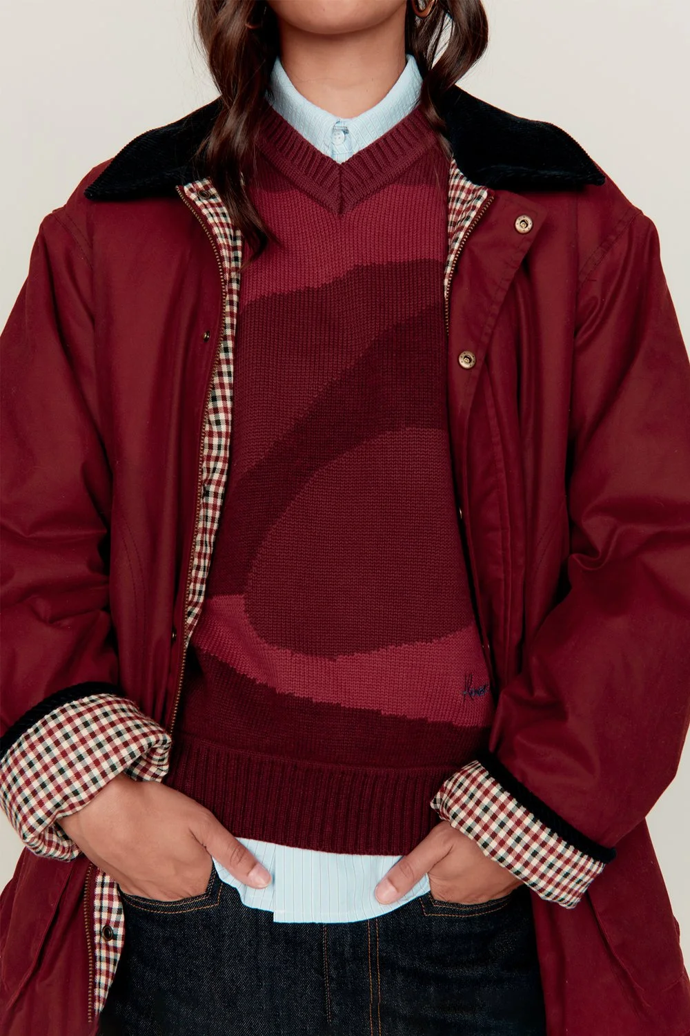 House of Sunny The Waxed Rain Jacket