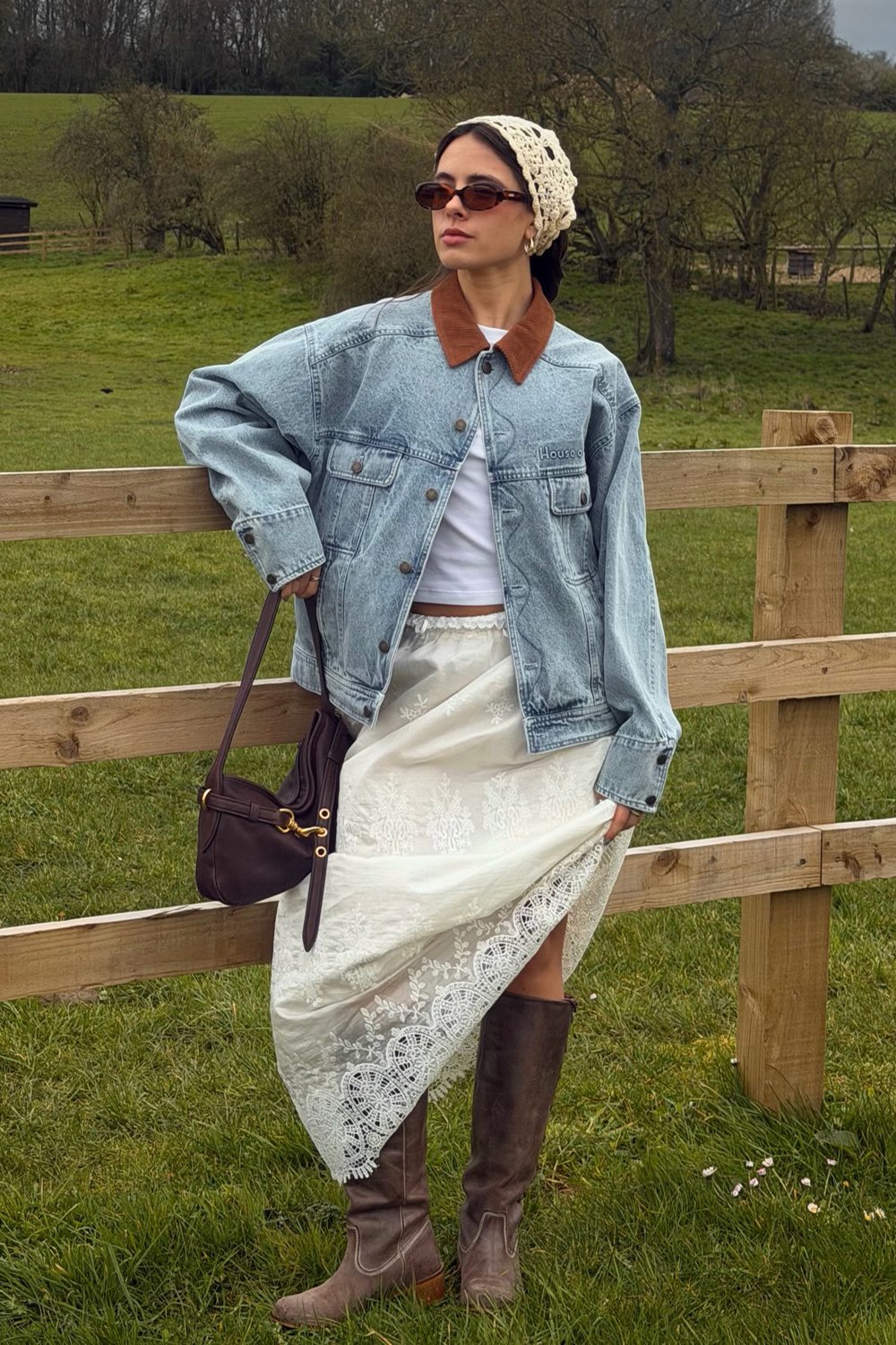 @tia_dewitt in House of Sunny Blossom Skirt