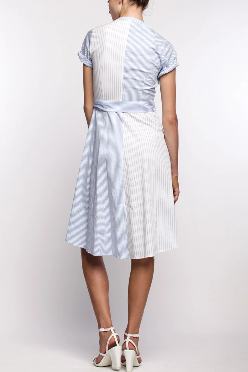 Line & Dot Fidel Wrap Dress