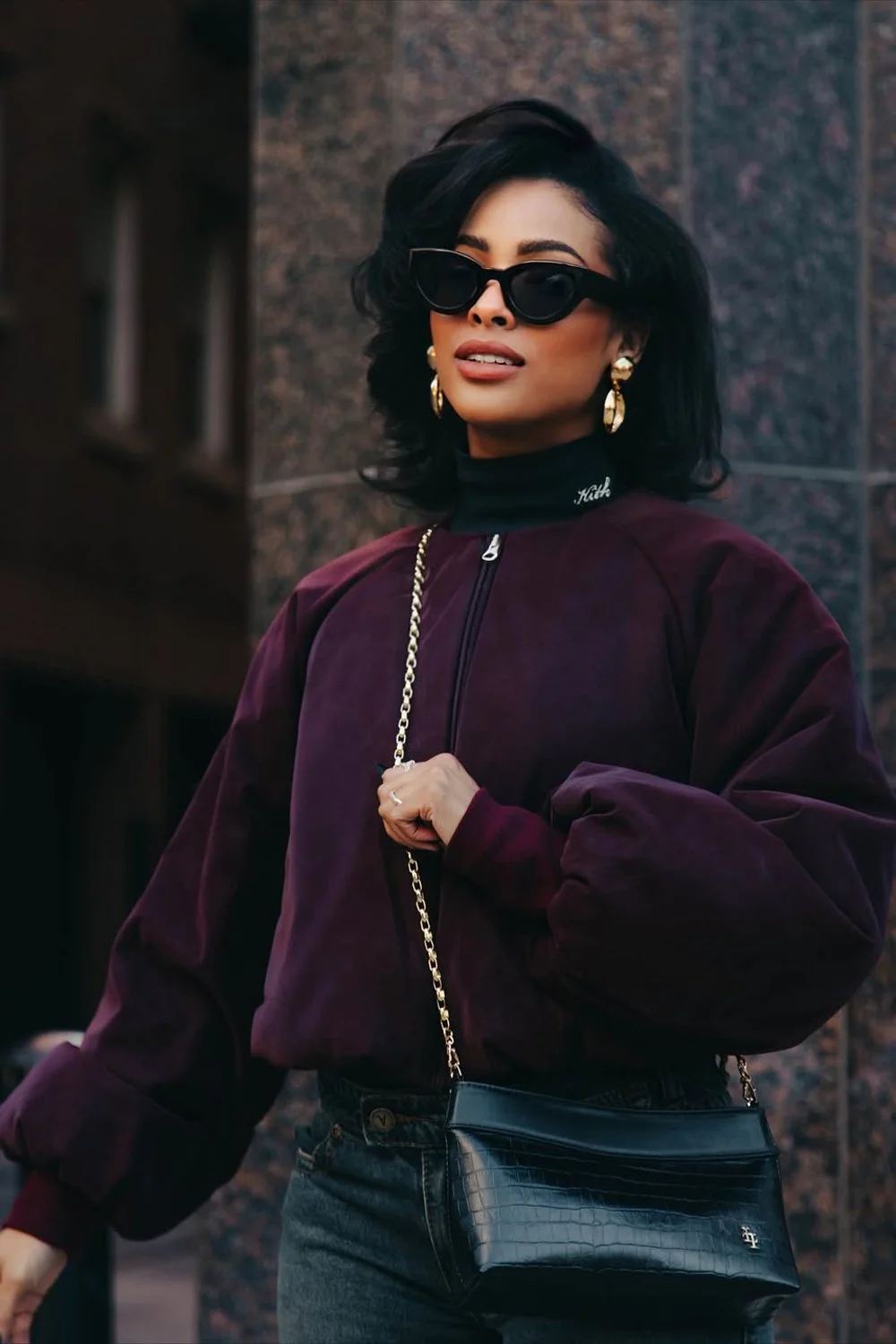 @heyraychh in SAEMDI Bordeaux Bomber