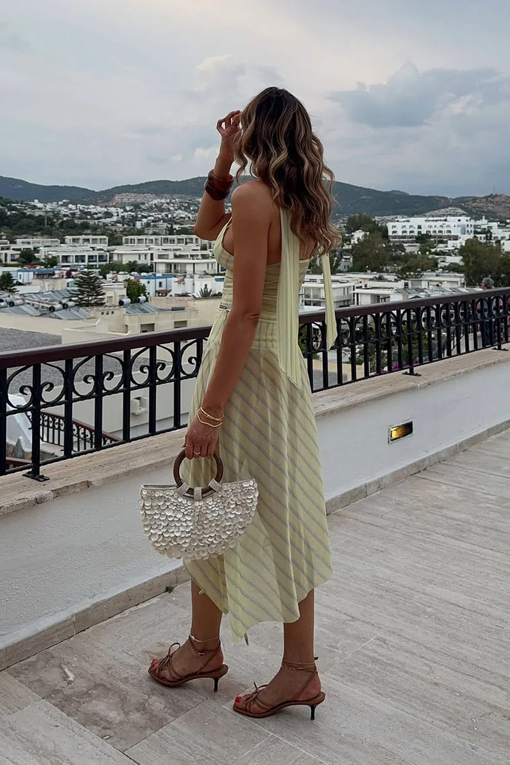 @gemmatalbot in House of Sunny Striped Mesh Cami Top