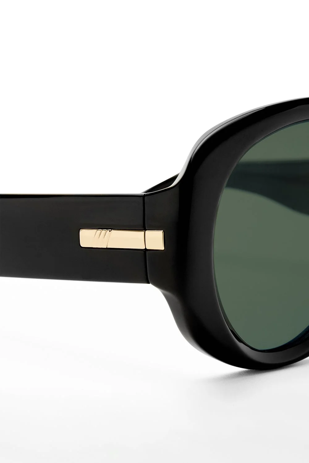 Le Specs Dream Boat Sunglasses - Black - Khaki Mono Polarized