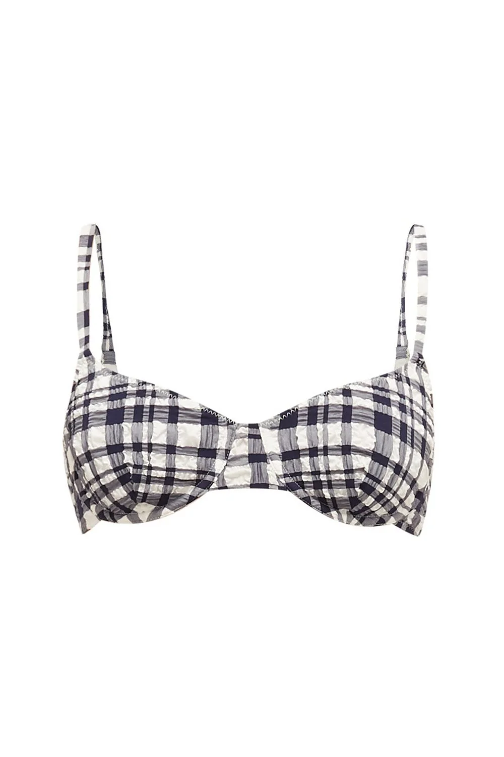Solid & Striped The Ginger Top - Puckered Madras