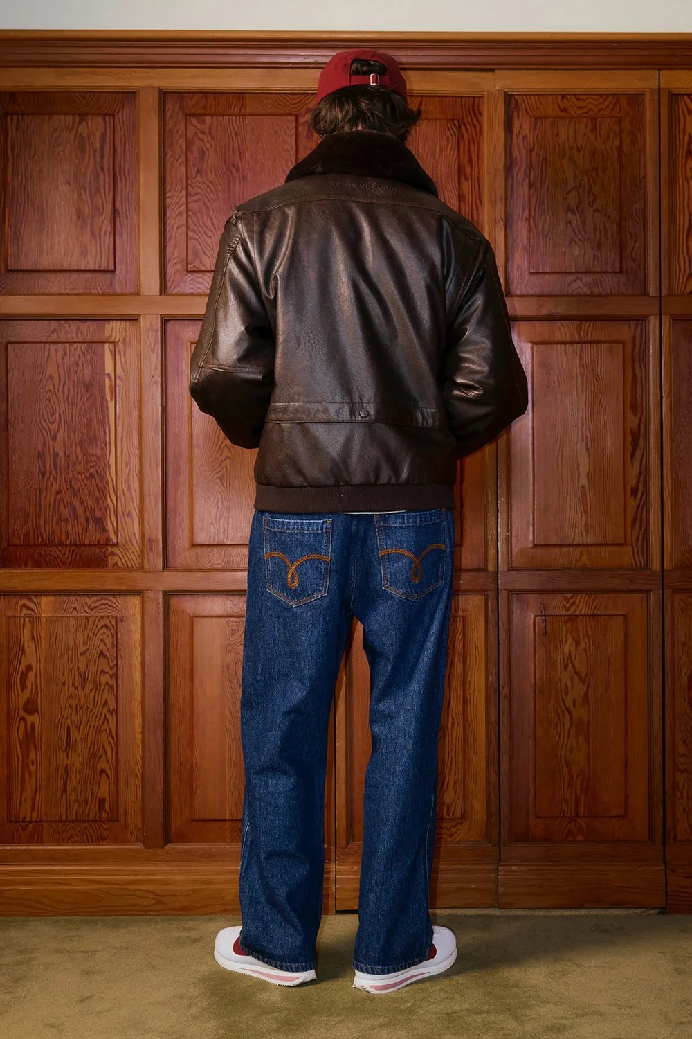 House of Sunny Cruise Flight Jacket - Brown