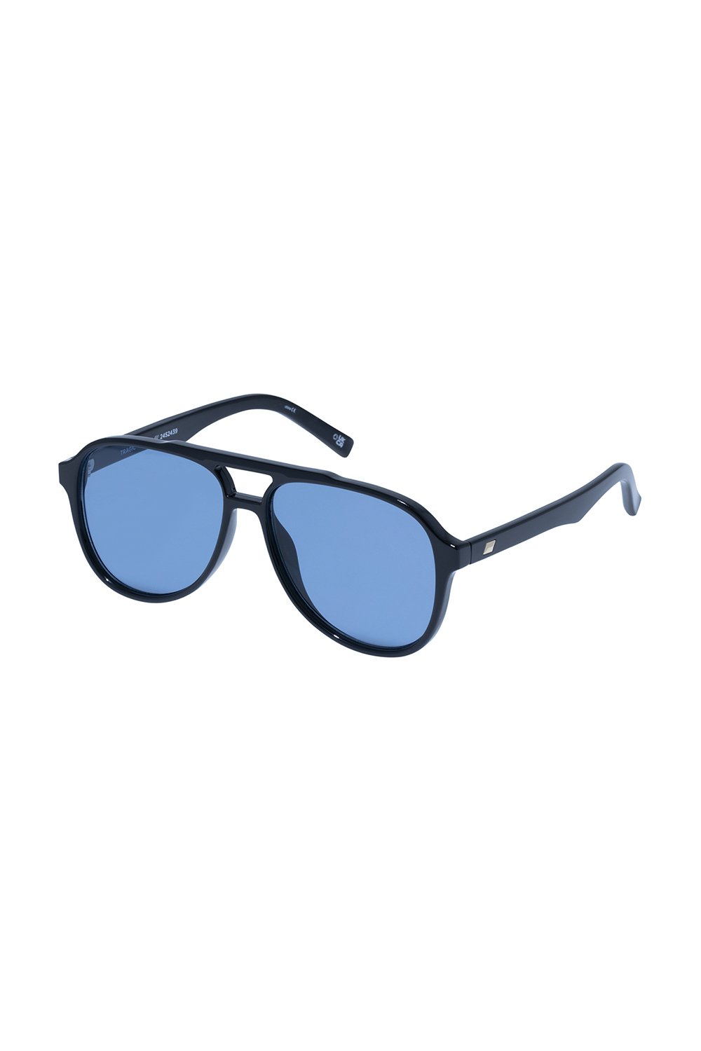 Le Specs Tragic Magic Sunglasses - Black - Navy Mono