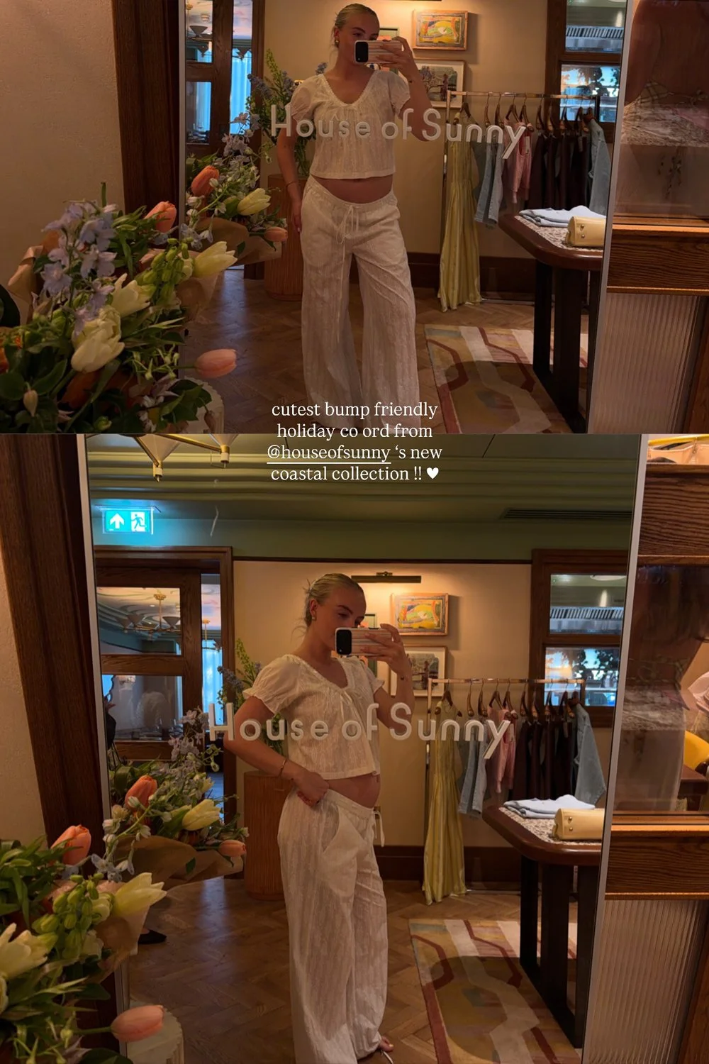 @brontekingg in House of Sunny Sea Breeze Cotton Top