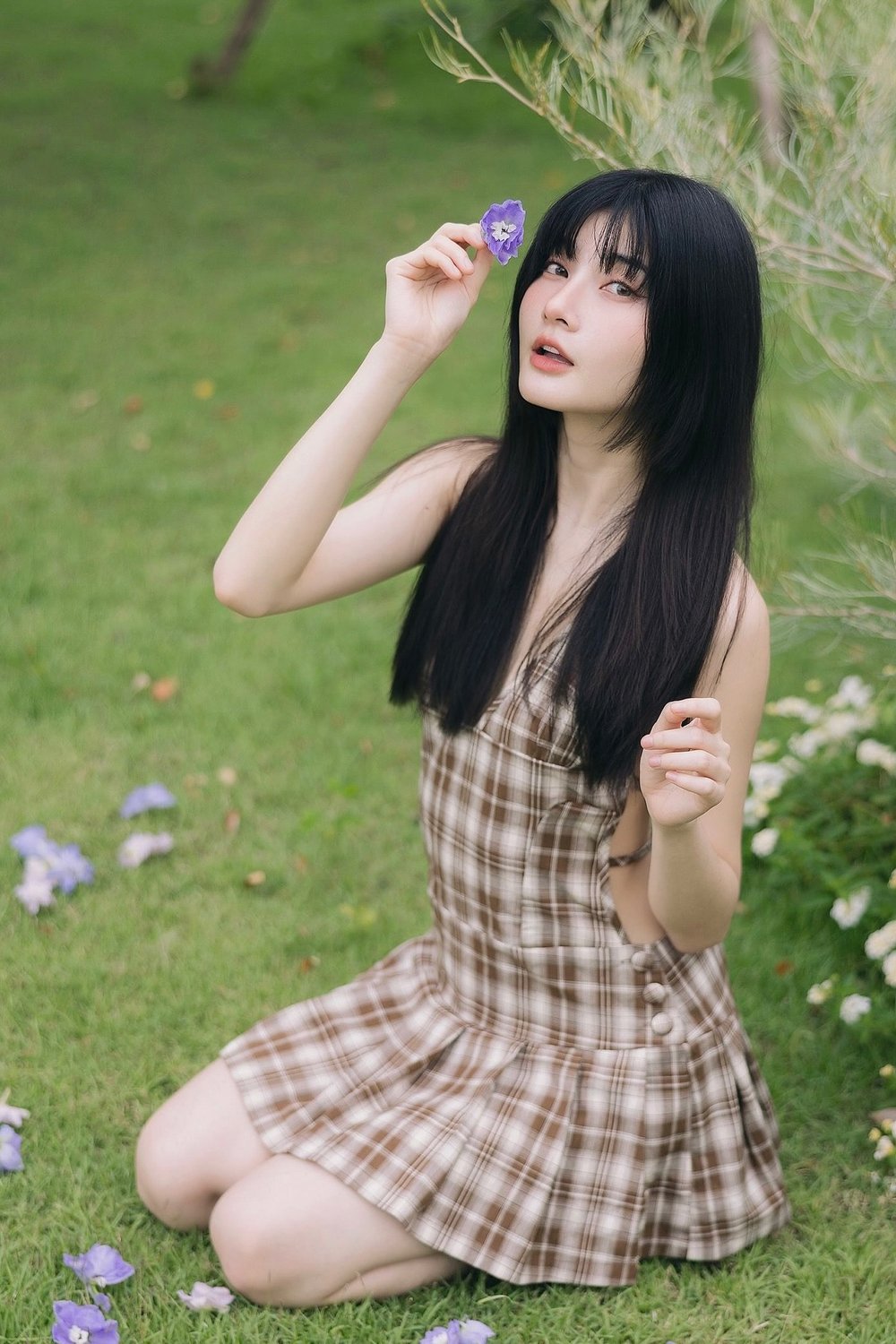 @mable_siriwalee in House of Sunny The Hoxton Check Dress