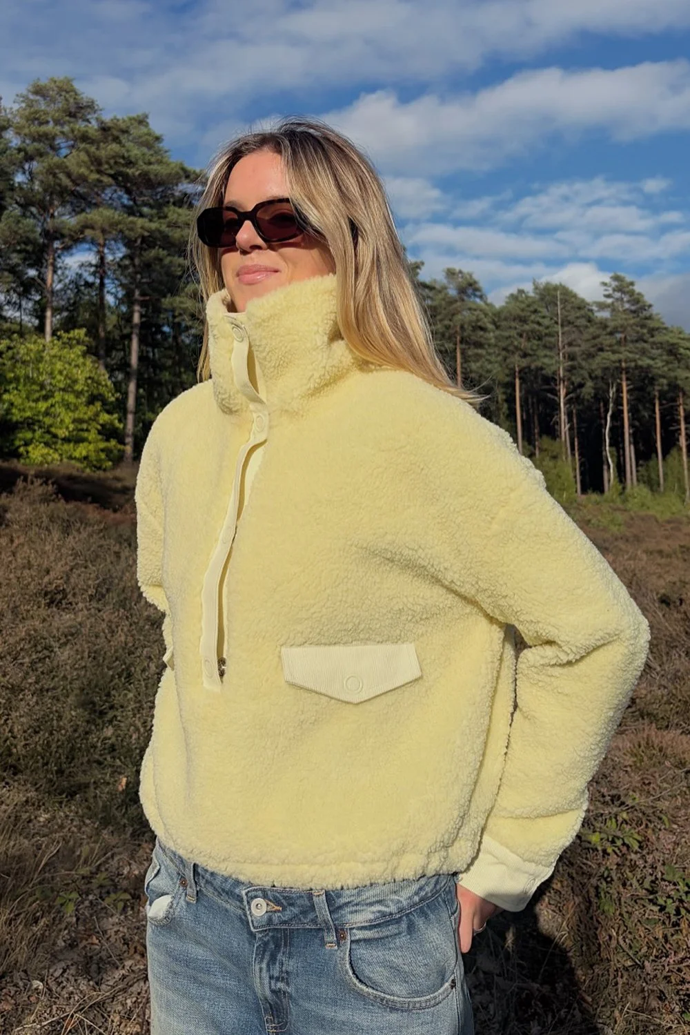 House of Sunny Teddy Pullover