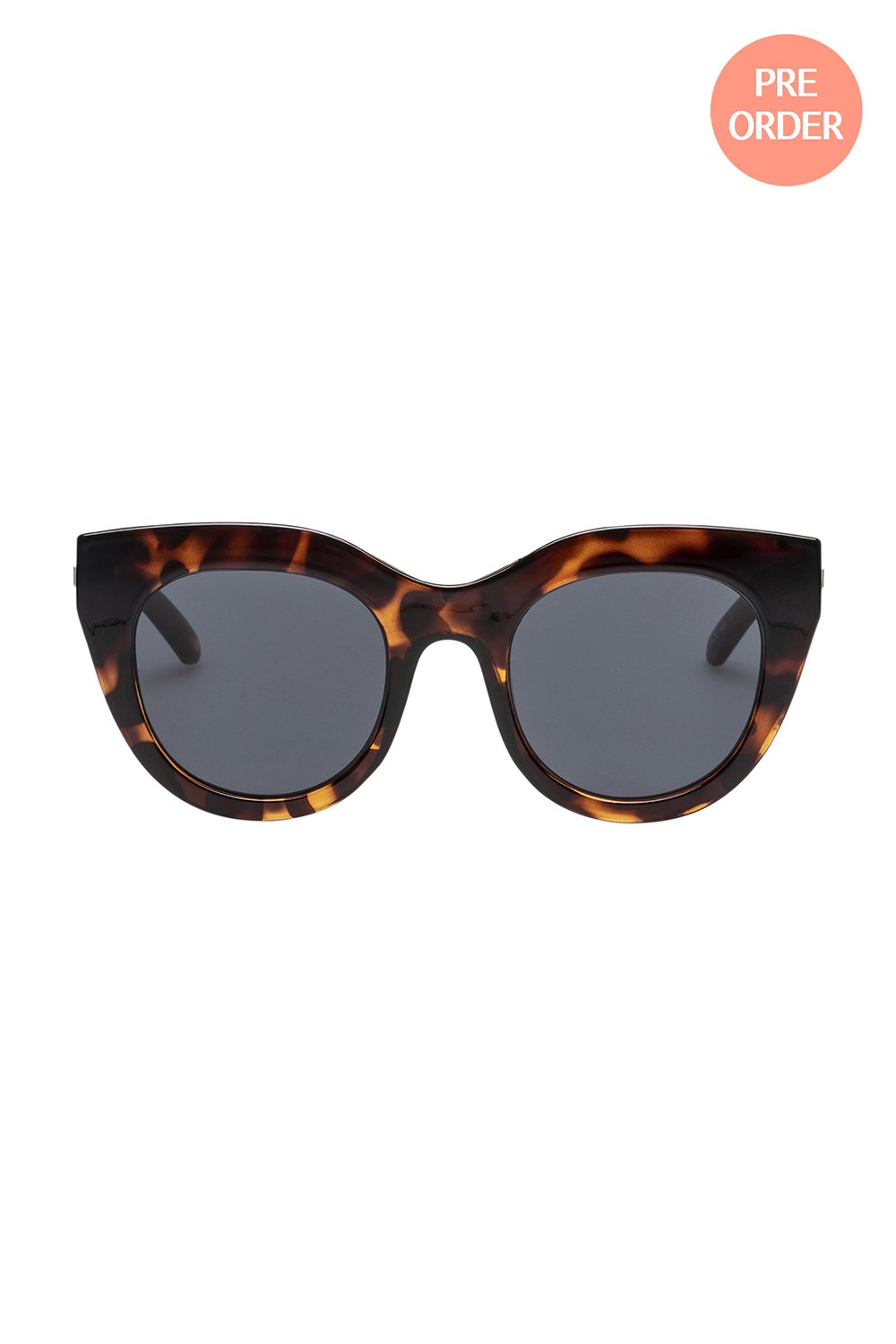 Le Specs Air Heart Sunglasses - Tort