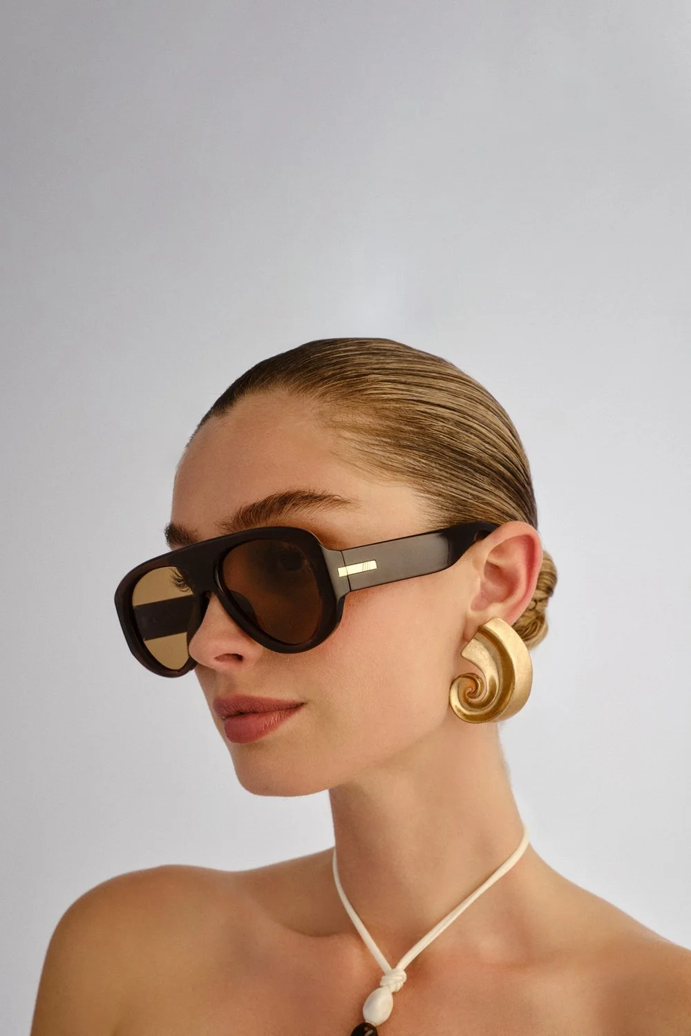 Le Specs Dream Boat Sunglasses - Cocoa