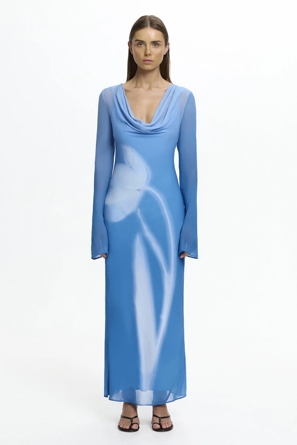 Significant Other Zhavia Long Sleeve Maxi Dress