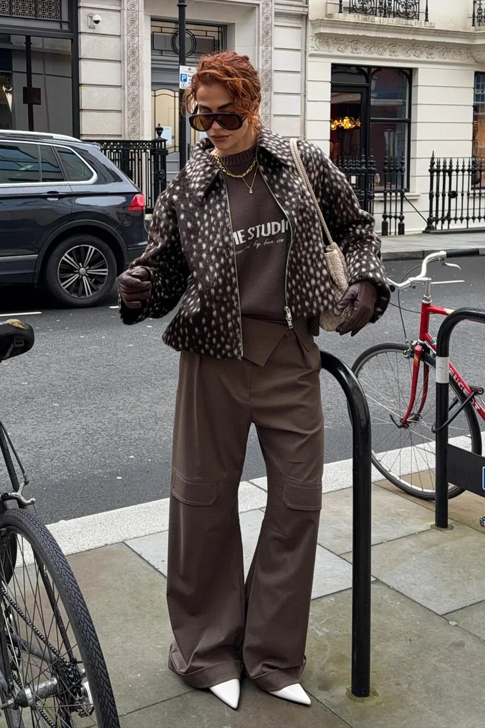 @rachaela_ in Le Specs Dream Boat Sunglasses - Cocoa