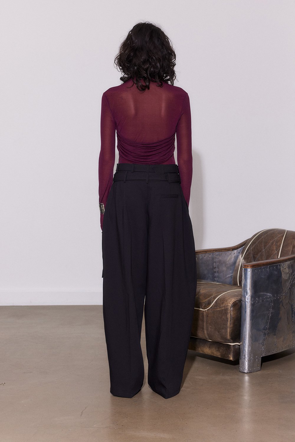 SAEMDI Tilia Mesh Top