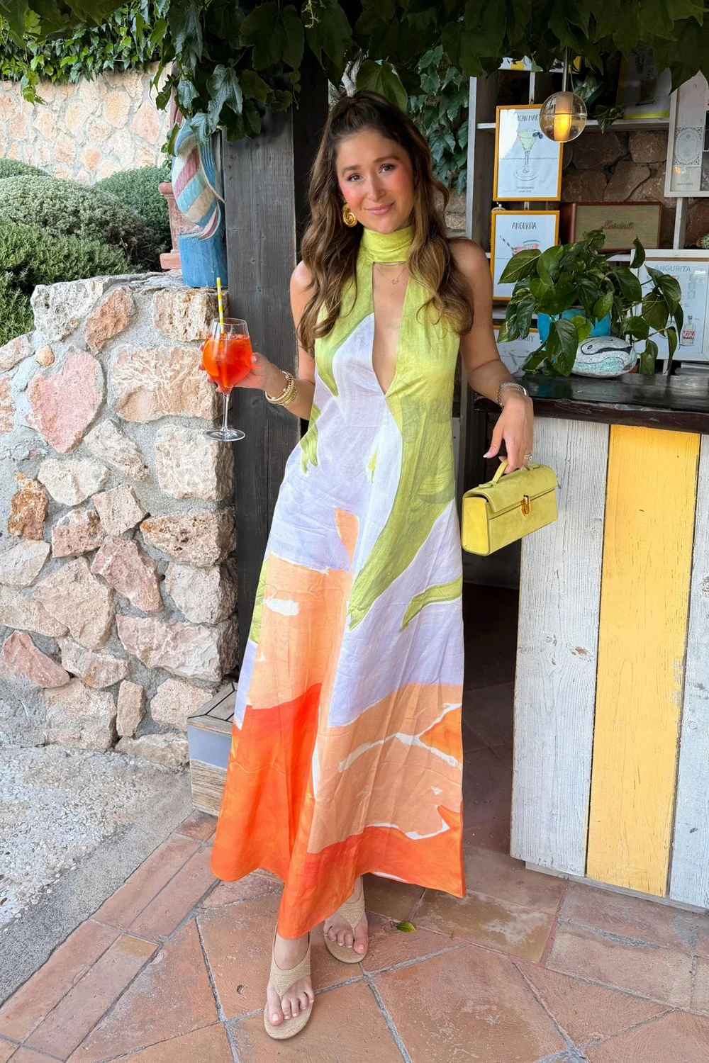 @seegoldenstyle in Significant Other Malina Maxi Dress