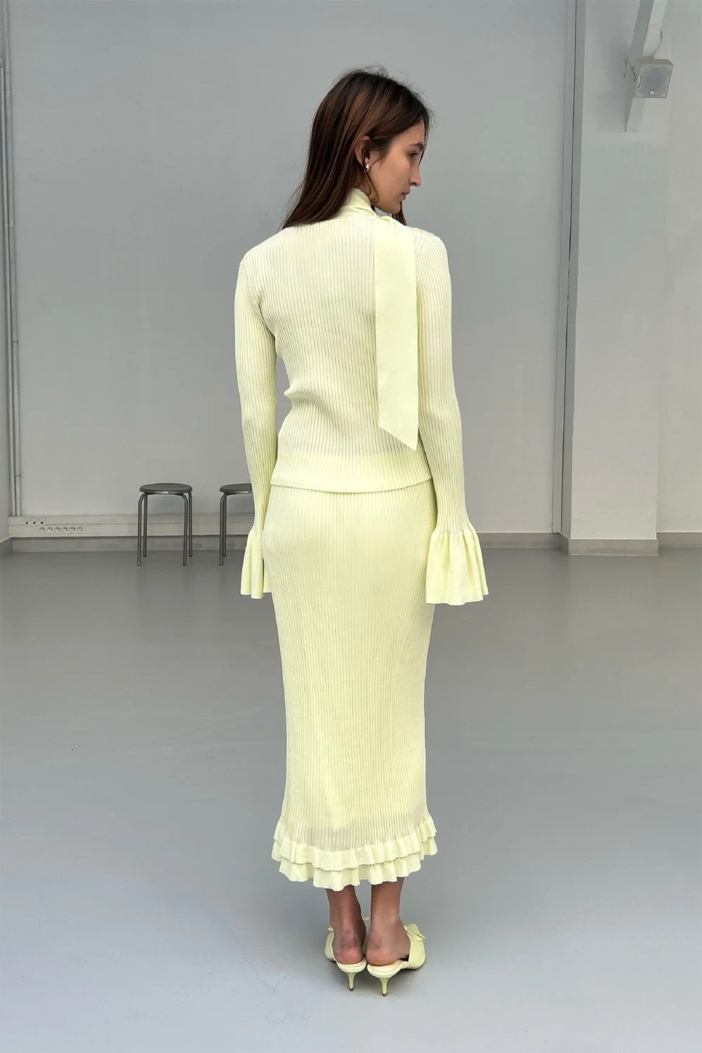 SAEMDI Sunny Pen Skirt