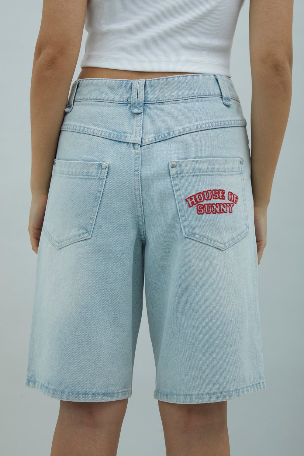 House of Sunny Sundown Denim Shorts