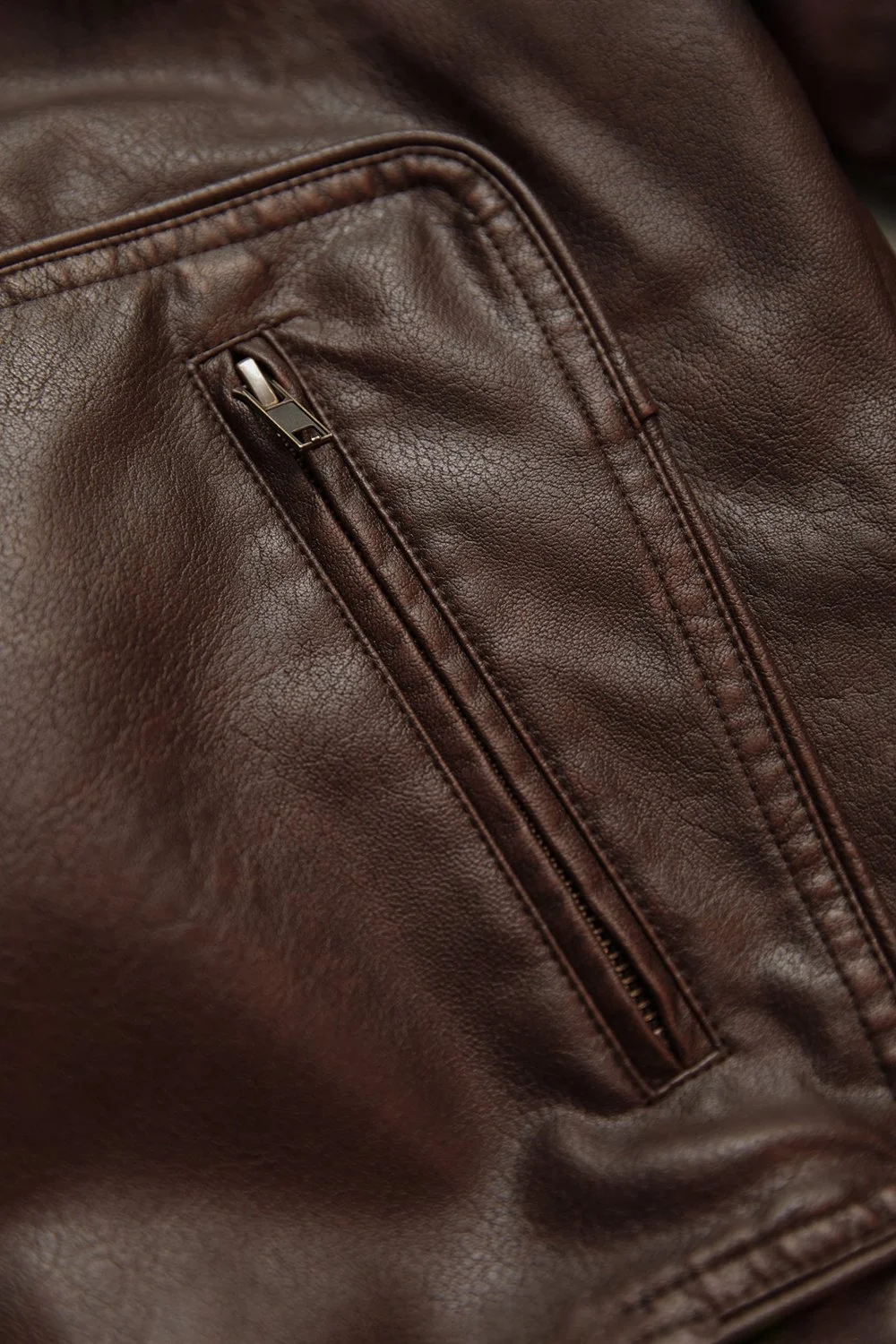 House of Sunny Cruise Flight Jacket - Brown