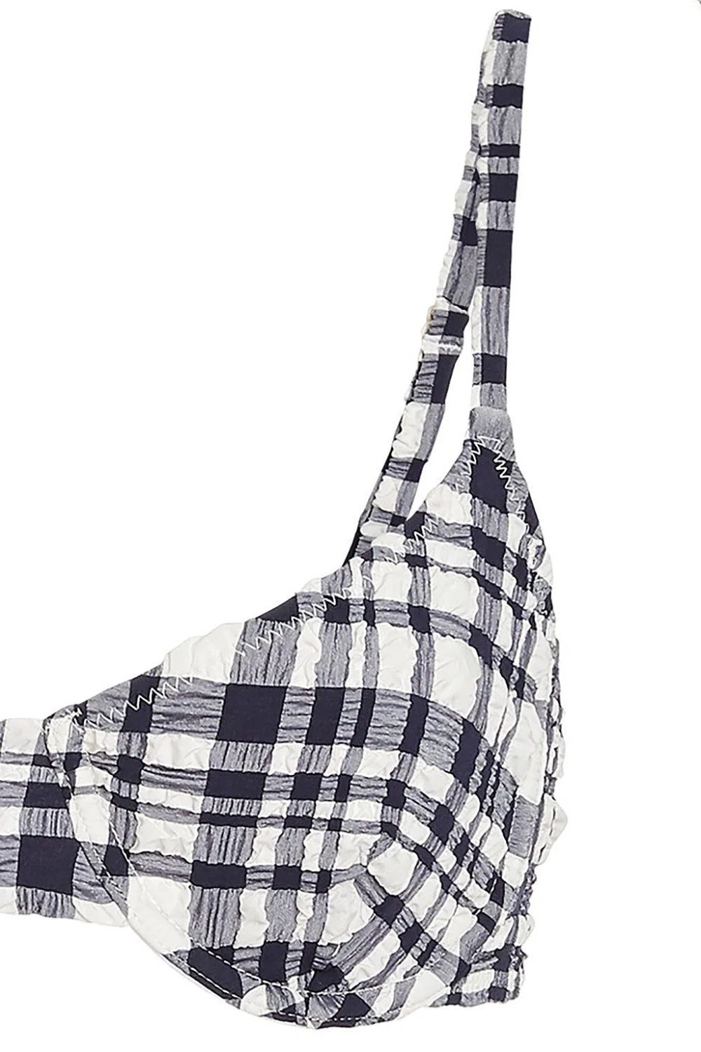 Solid & Striped The Ginger Top - Puckered Madras