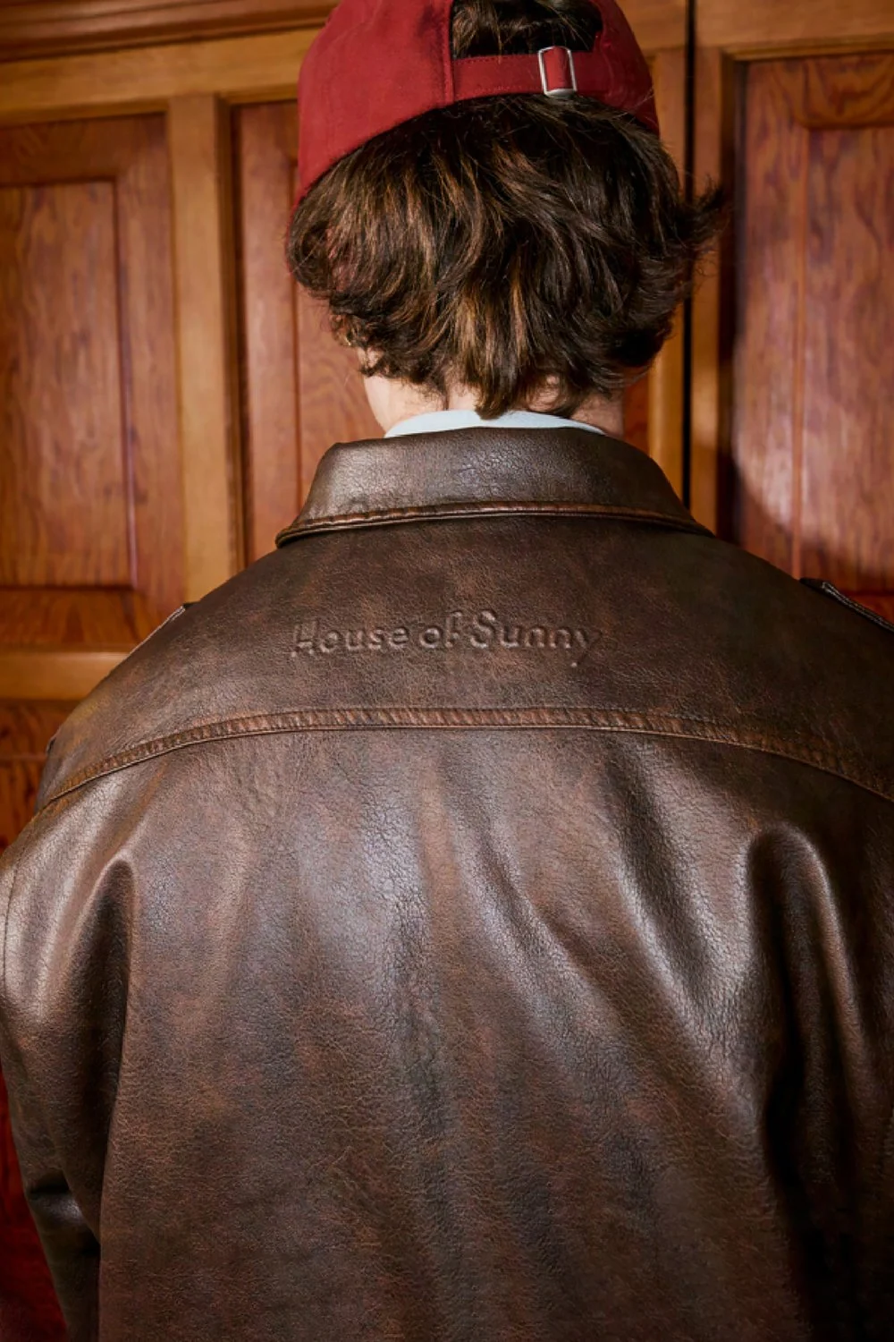 House of Sunny Cruise Flight Jacket - Brown