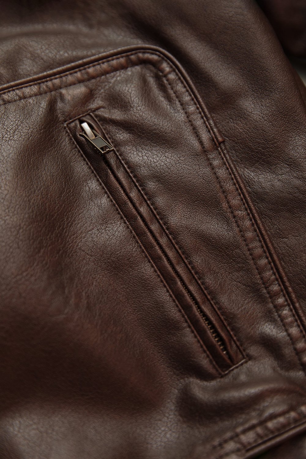 House of Sunny Cruise Flight Jacket - Brown