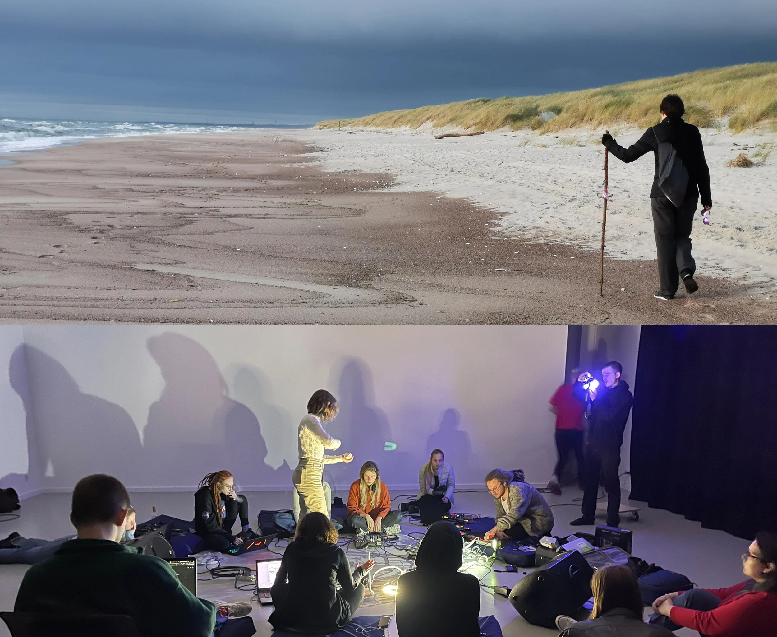 I was walking, mapping, dancing, swimming, sauna-ing, socializing, reading, recording, designing, presenting until it was no longer clear: am I artist or researcher?