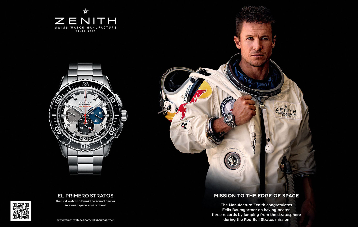 Zenith Campaign / Felix Baumgartner — Photographer ...