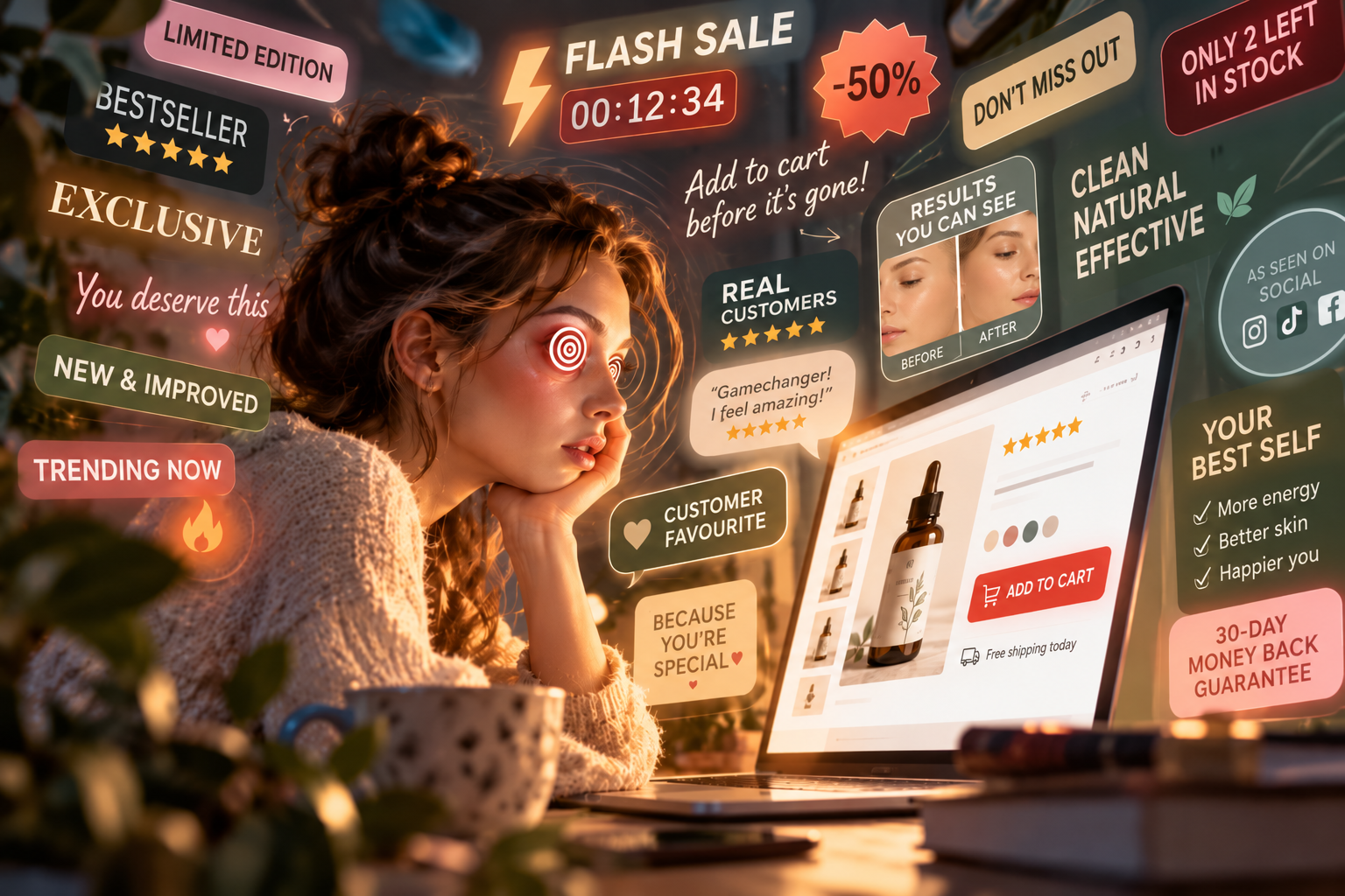 Hypnotized by the Skincare Sale.png