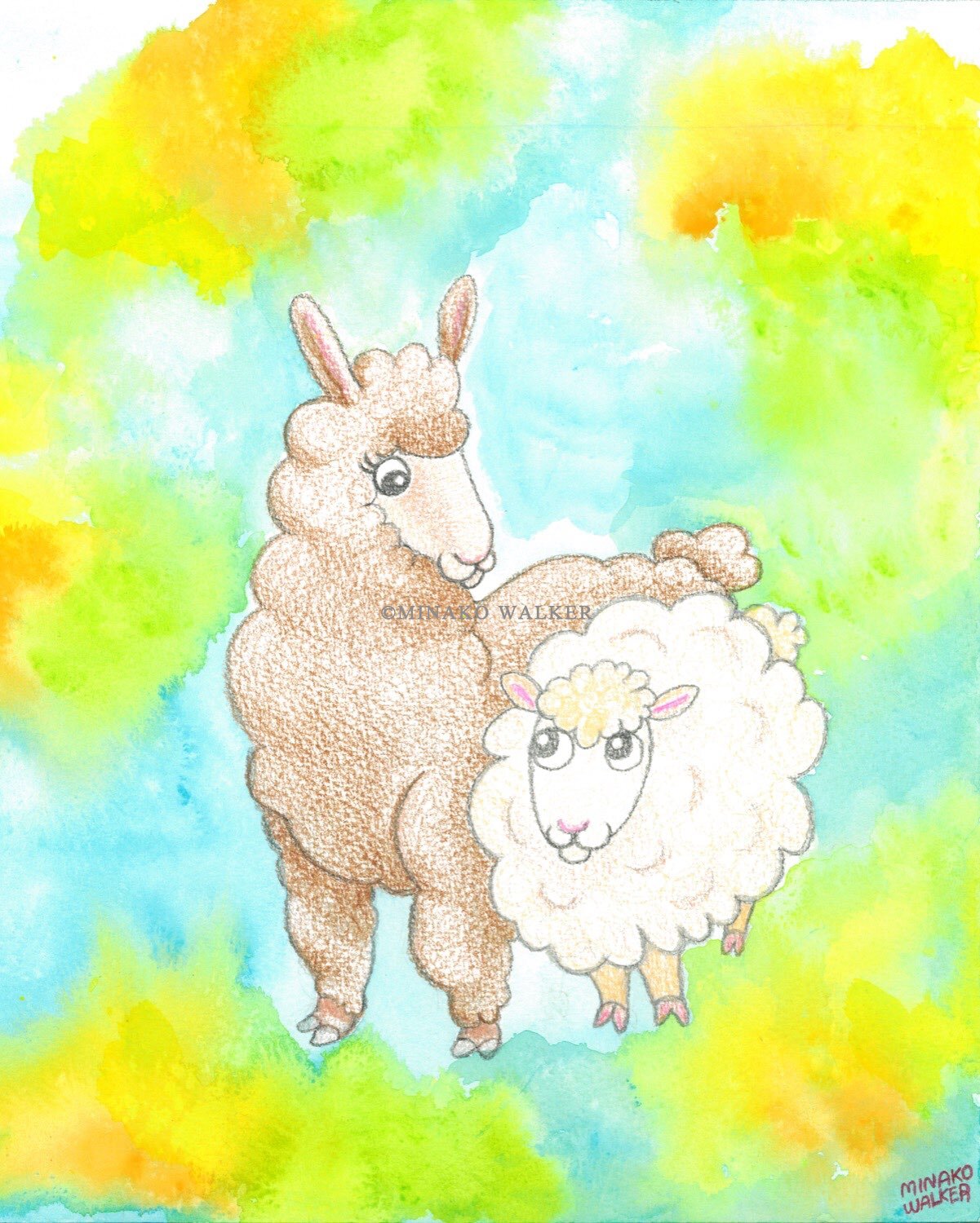 18. Llama &amp; Sheep | リャマとヒツジ