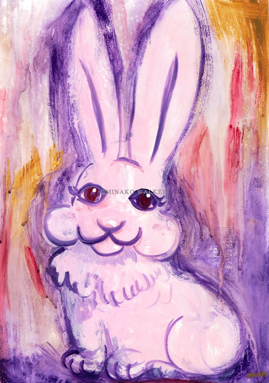 12. Purple Rabbit | 紫ウサギ