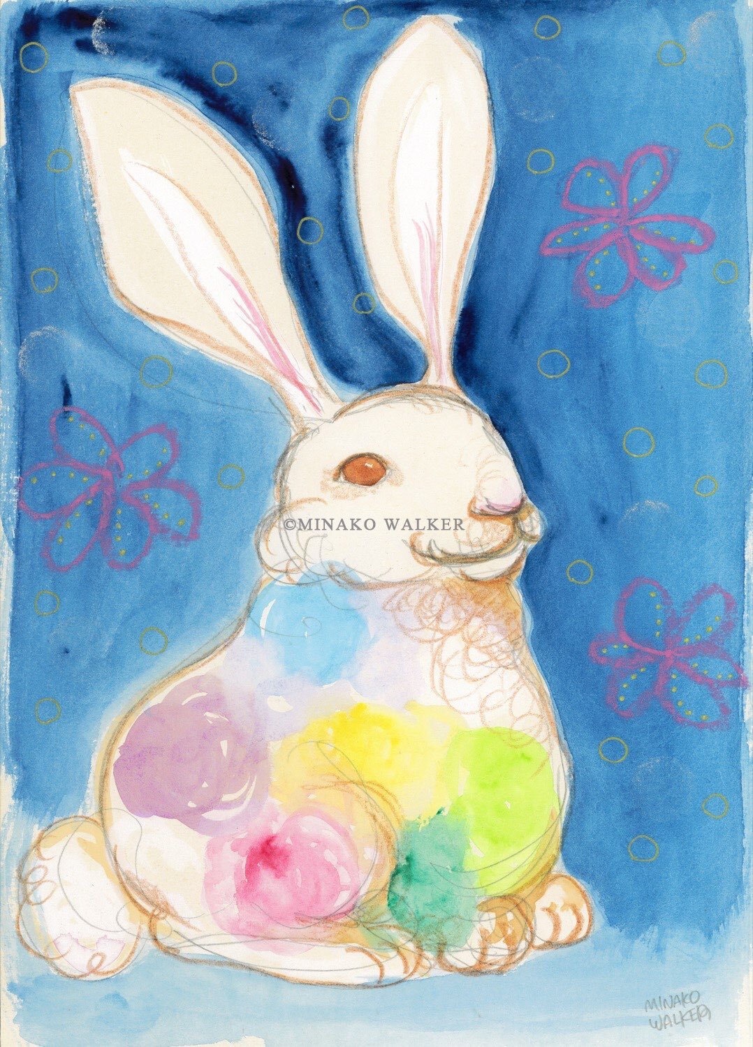 10. Rainbow Rabbit | 虹色ウサギ 