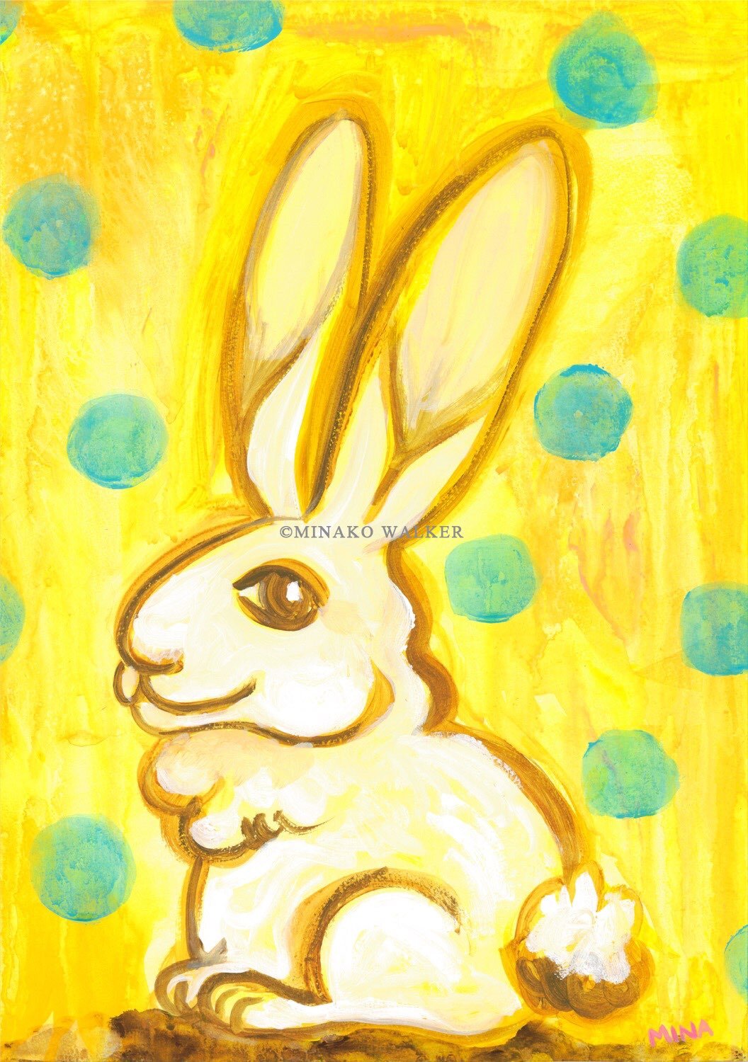 11. Yellow Rabbit | 黄色ウサギ 