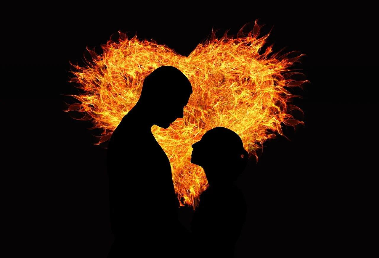 .... Wenn zwei Menschen sich in echter Liebe treffen, geschehen Wunder .. When two people meet in the spirit of true love, miracles can happen . ....