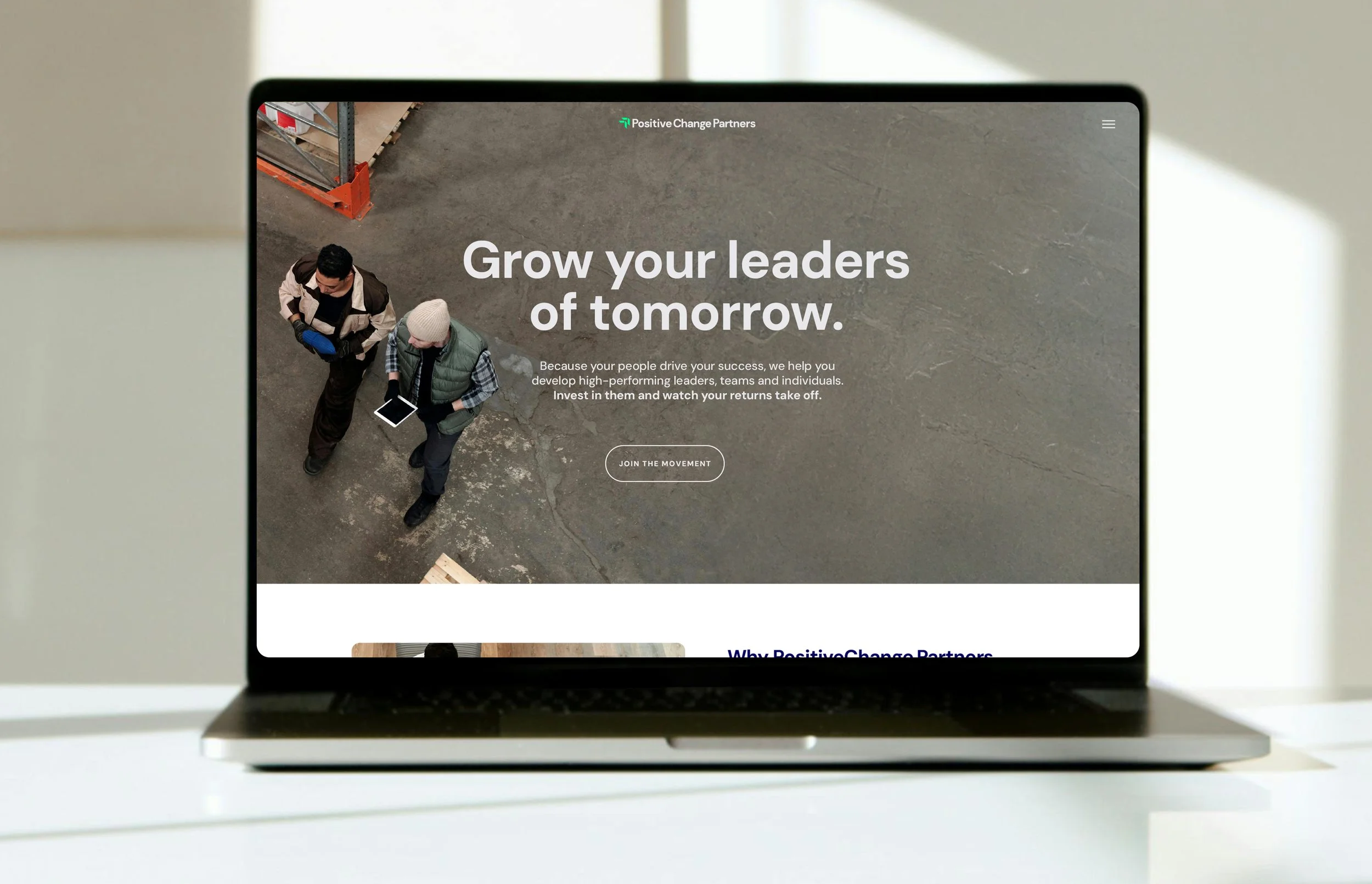 The imagery adopts a candid approach, providing a dynamic and comprehensive perspective of their partner companies.