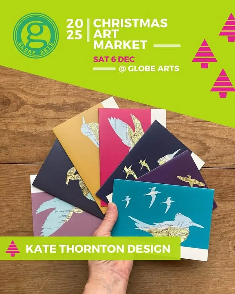 Join me and a host of wonderful artists and makers at the @globearts CHRISTMAS MARKET 🎄 on Saturday 6th December in Slaithwaite, West Yorkshire