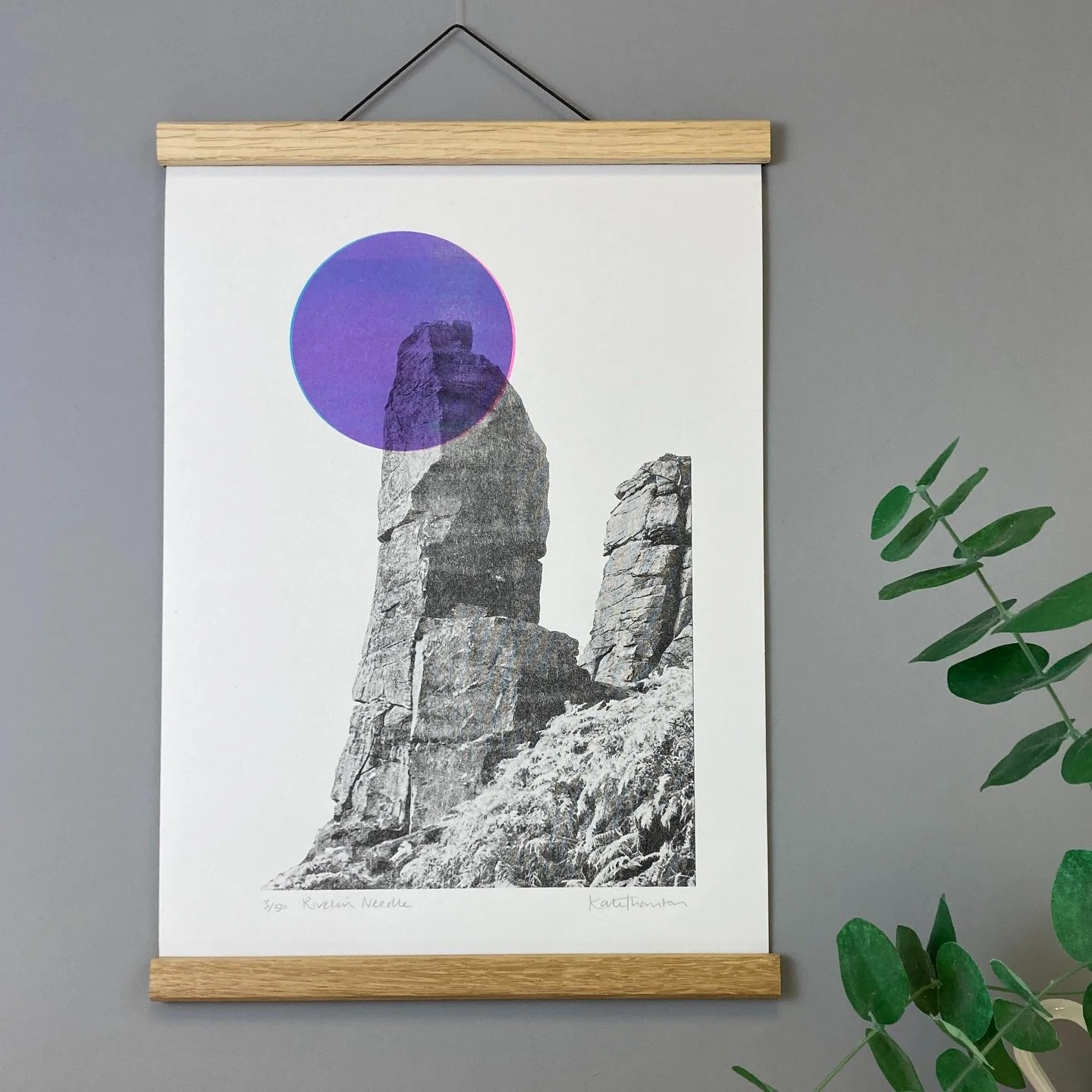 Like rocks? Me too. Especially after my return to climbing a few years ago after 20 years off. I have a very limited amount of each of these handmade Risograph Prints available. 

Featuring the Rivelin Needle near Sheffield, Brimham Rocks and our loc