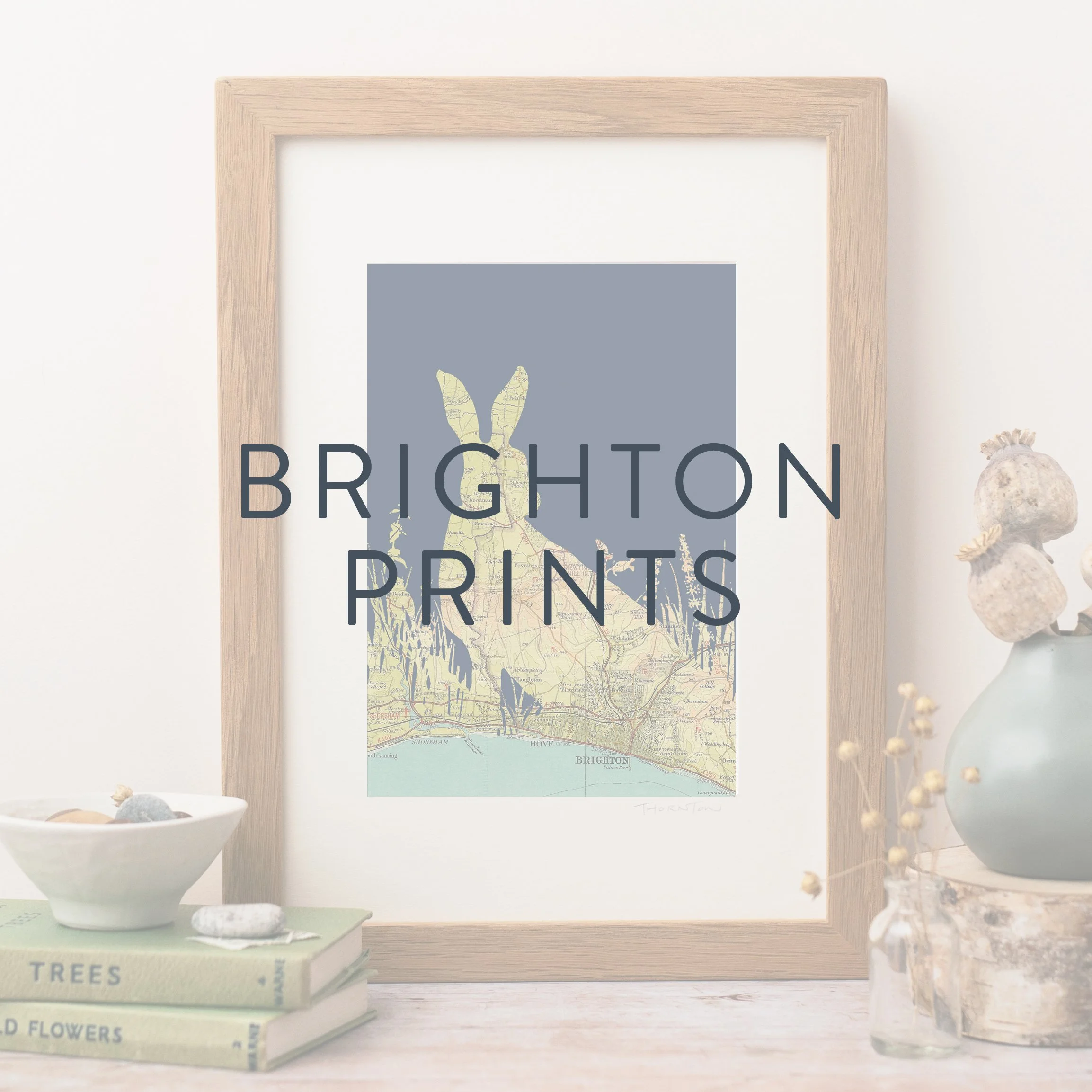 Brighton Map Prints