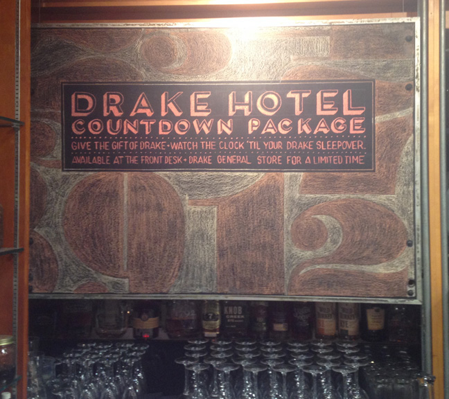Drake Hotel: Countdown