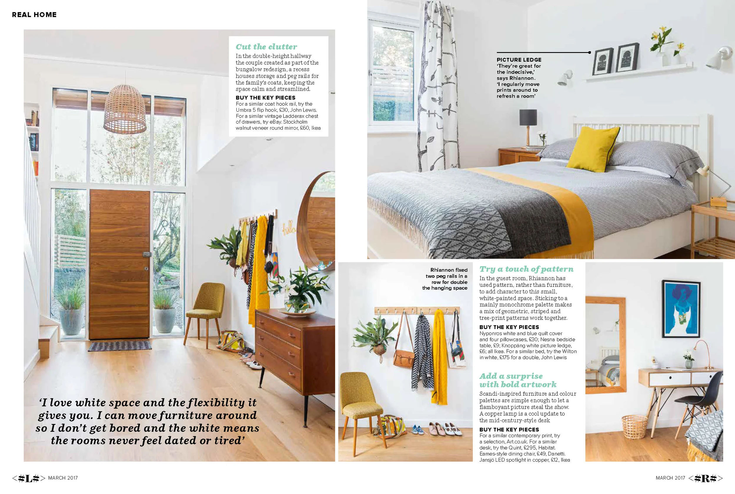 Here is our hallway and our guest bedroom which you can book to stay in via AirBnB