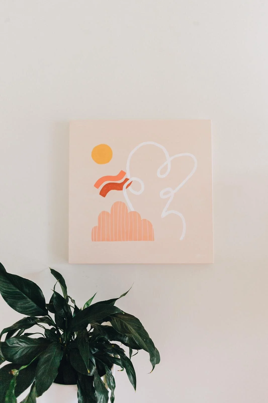 Custom Abstract Artwork (Acrylic on Canvas)