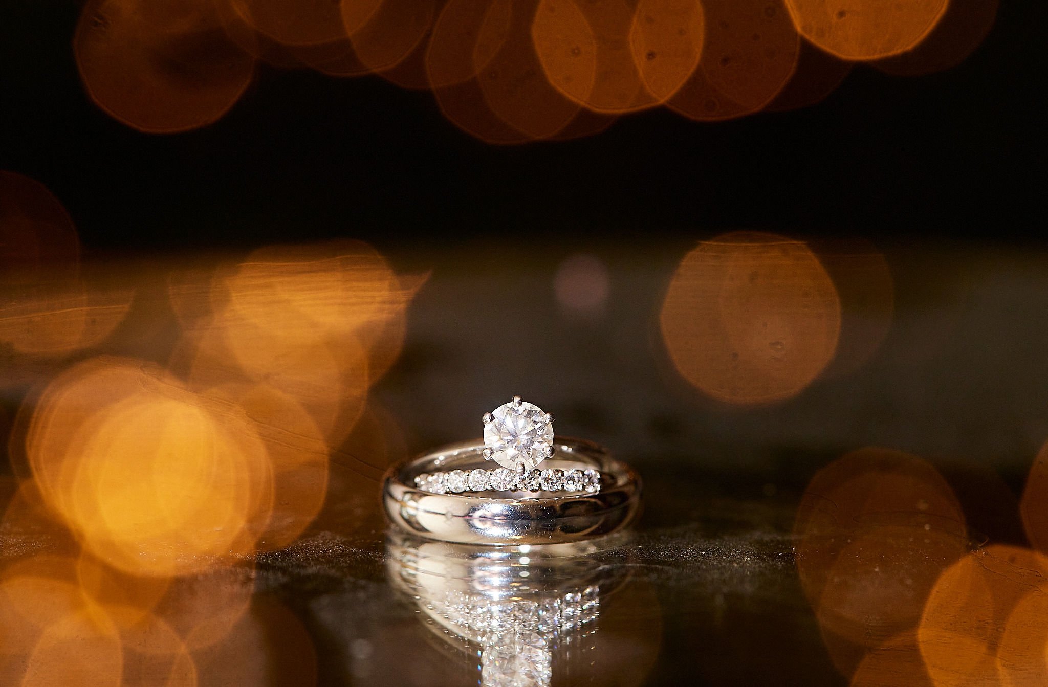 rings at Pylewell Park weddings