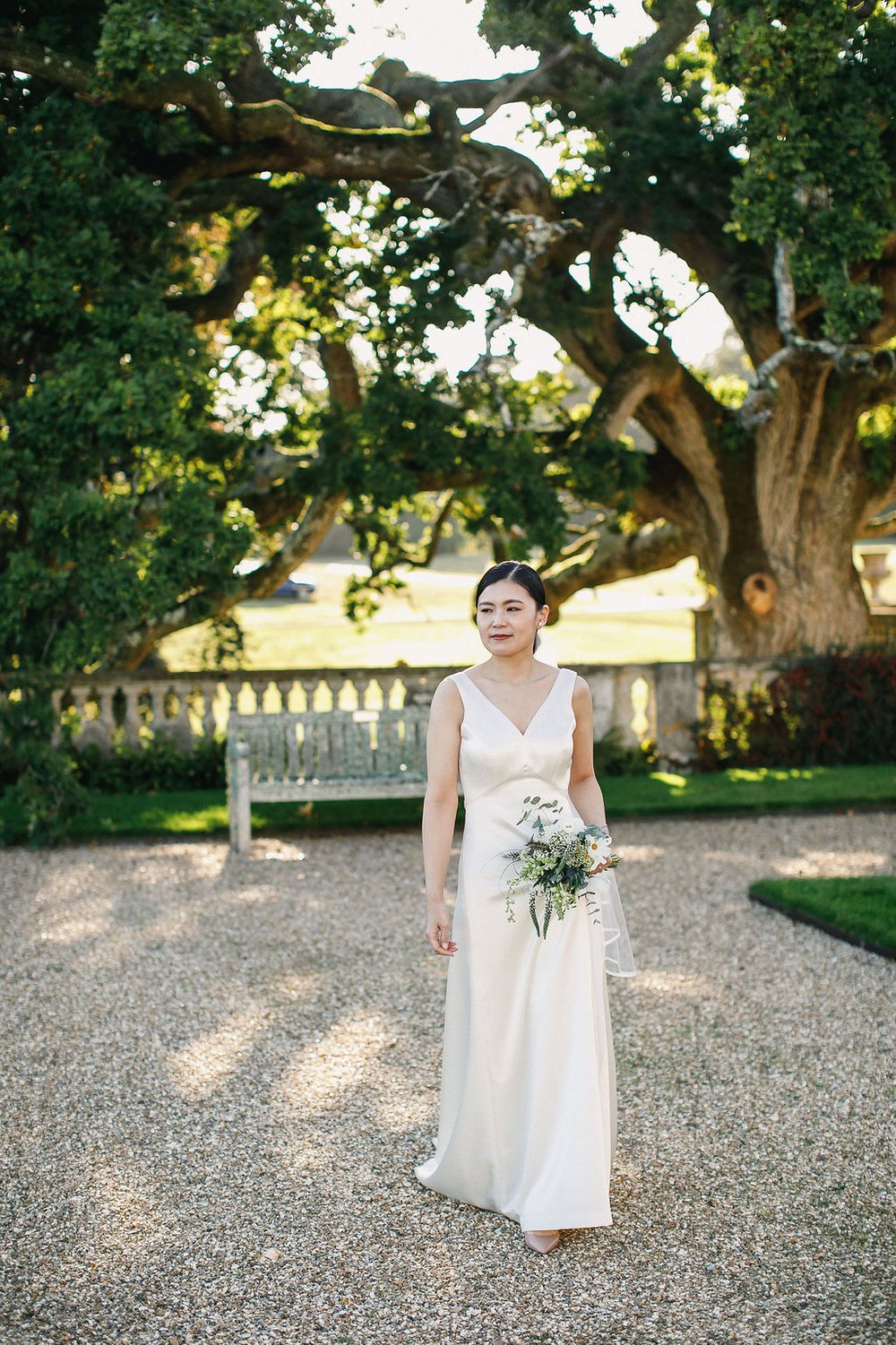 bride at Somerley House