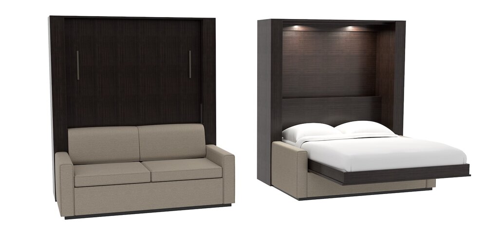 Murphy Beds With Sofa Wallbed, Are There King Size Murphy Beds