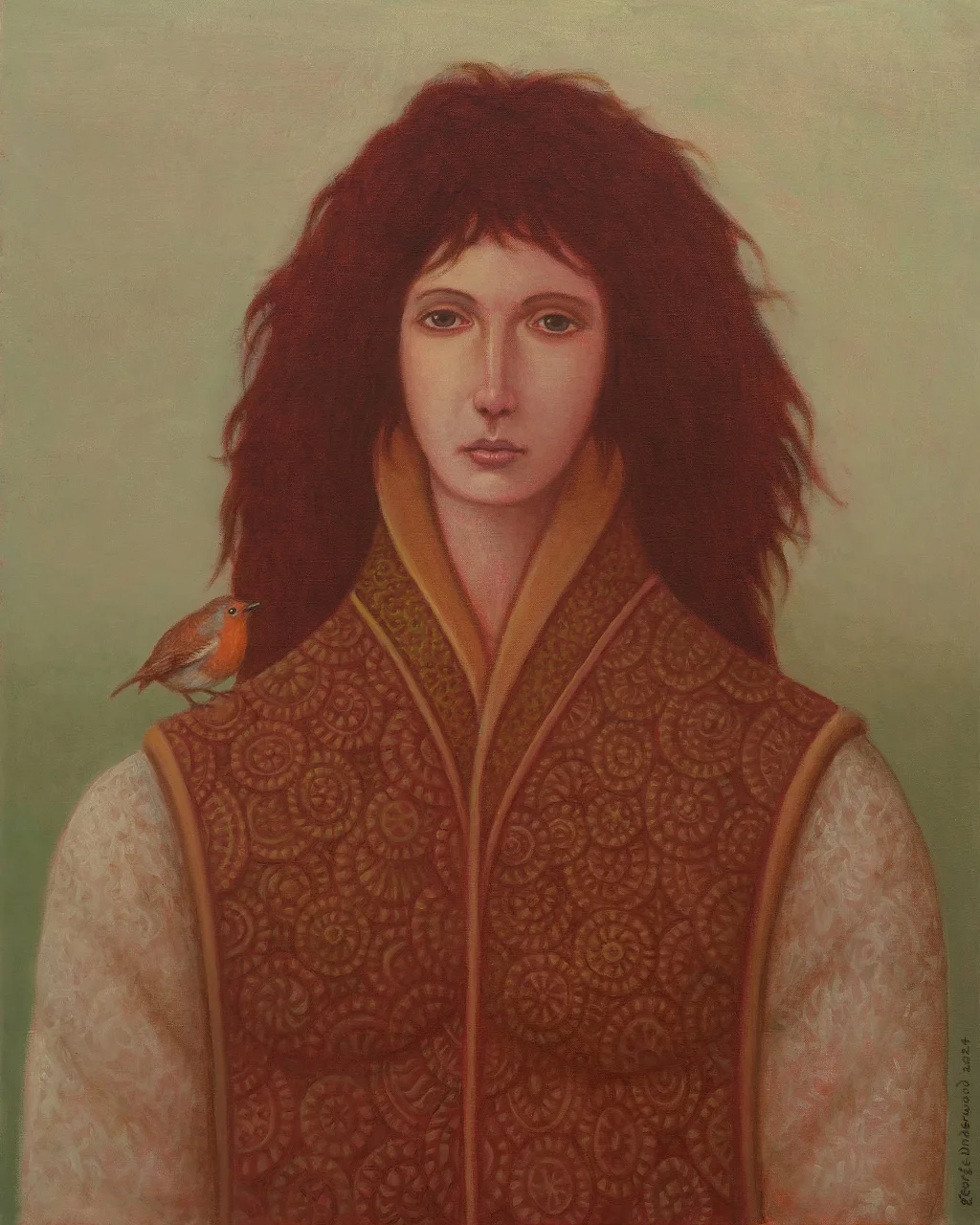 Robin, 24 x 30 “