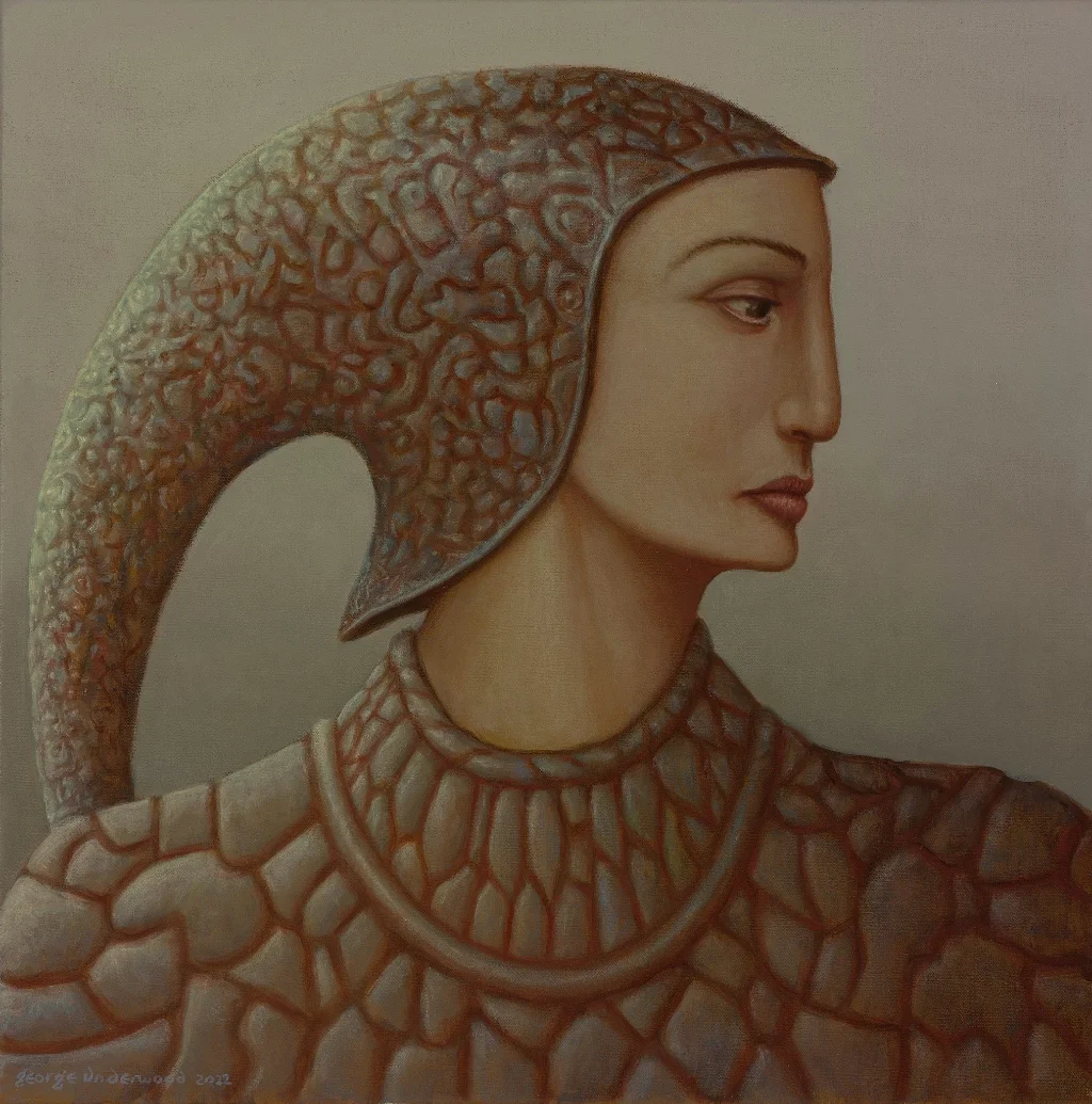 Awaiting On You, 20 x 20 "